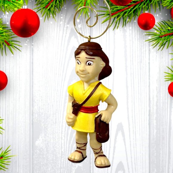 Bible Stories David 2.75" ONE OF A KIND Christmas Tree Ornament - Picture 3 of 3